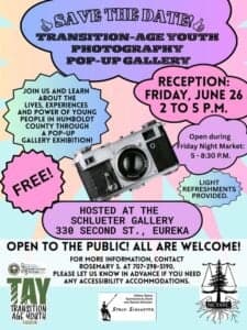Youth in Eureka share foster care stories through photo exhibit