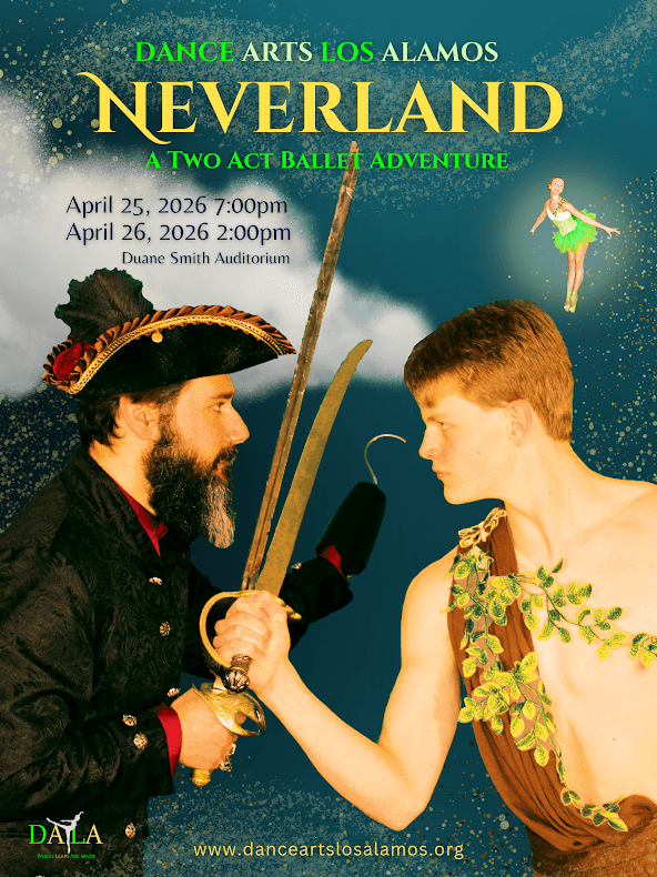 Dance Arts Los Alamos to Premiere Neverland Ballet at Spring Gala in April