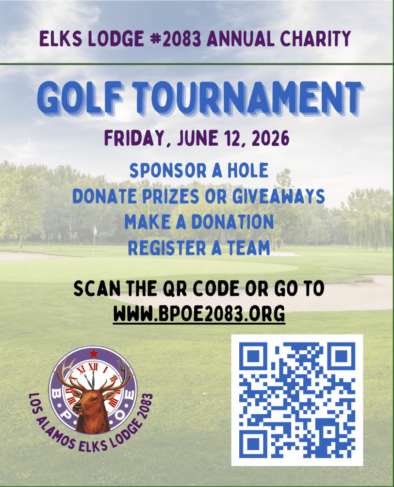 Elks Lodge still taking registrations for charity golf tournament