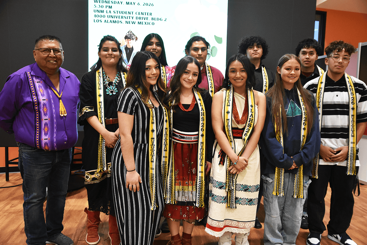 Los Alamos schools honor Native American seniors with sash ceremony