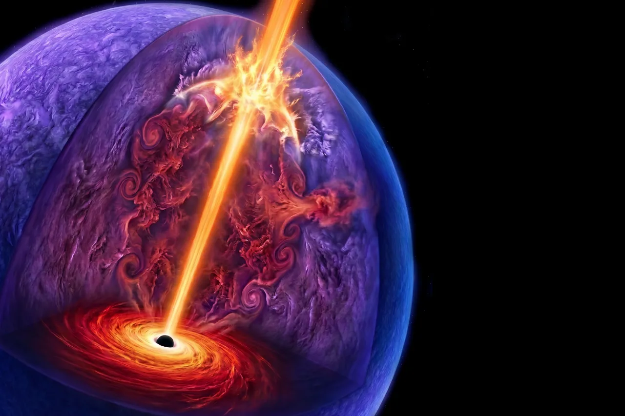 LANL study rethinks powerful gamma-ray bursts as star collapses
