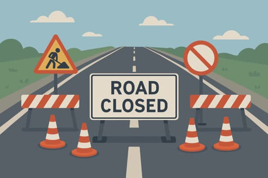 Sheriff's office announces road shutdown, reroutes traffic, then reopens roadway