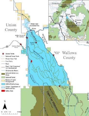 Oregon Fish and Wildlife Commission Adopts Minam River Wildlife Area Management Plan