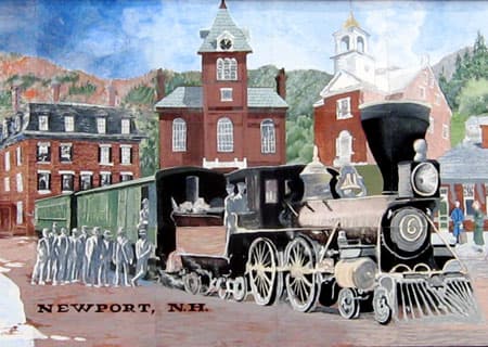 How the railroad transformed Newport from 1871 onward