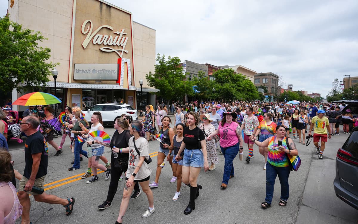 Lawrence PRIDE parade fills Mass Street with celebration and support