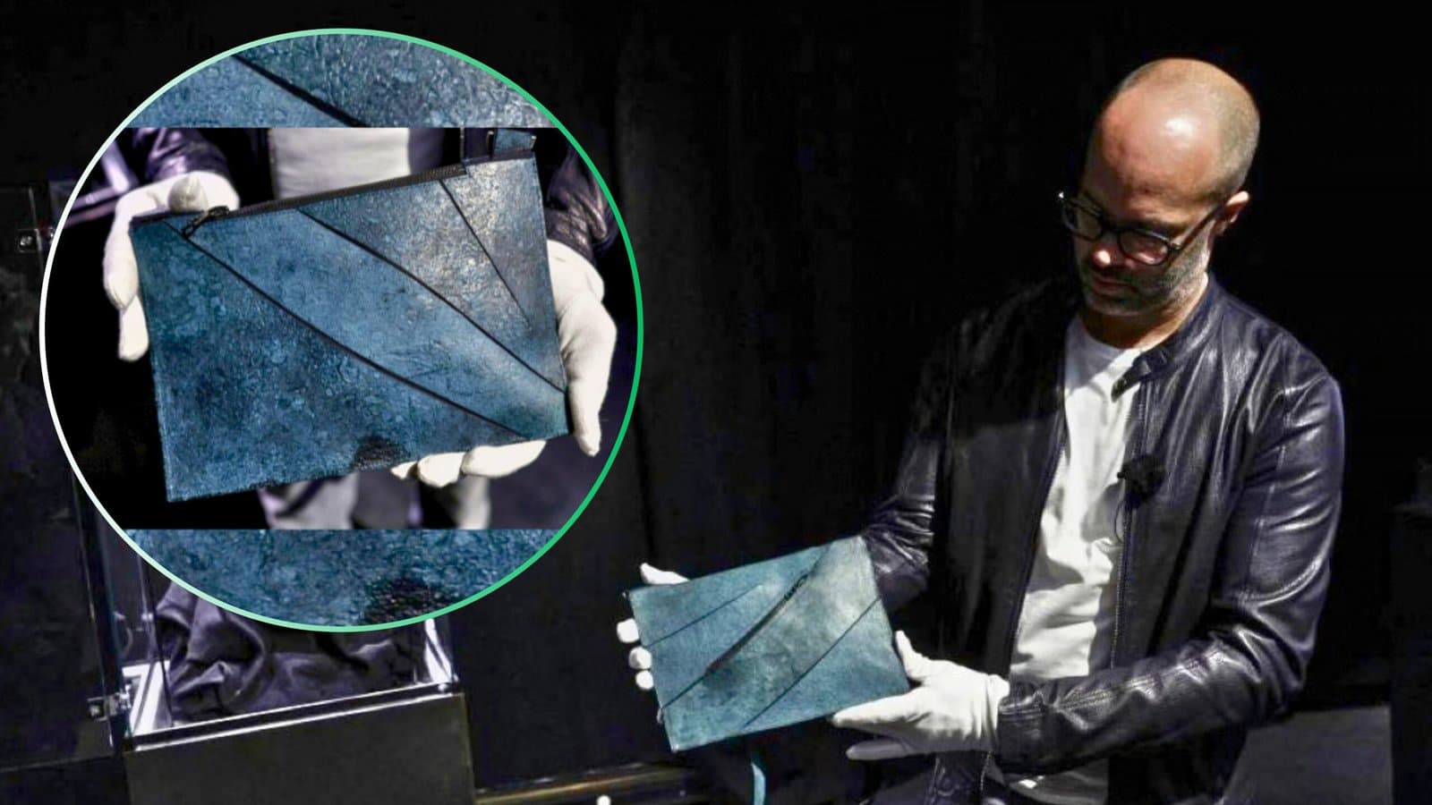 Lab-grown T. rex leather handbag fails to sell at Paris auction