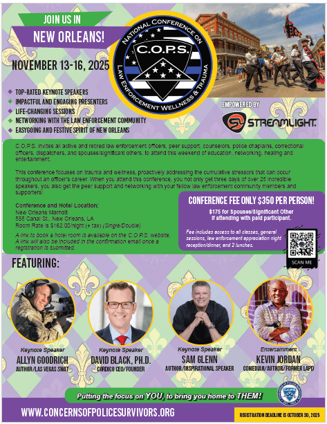 Oxford Police Captain Attends IACP Health and Wellness Conference in New Orleans