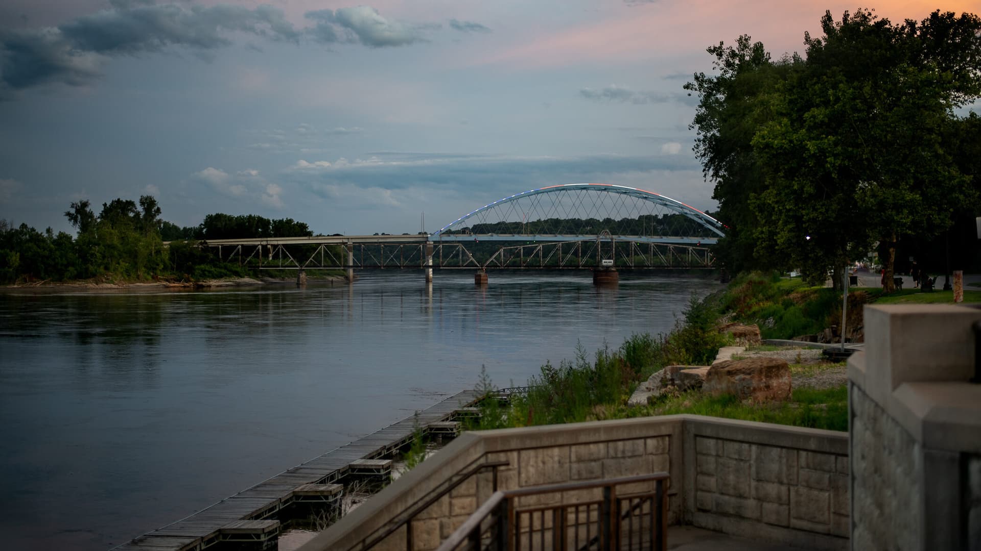 Jackson Park offers trails, picnics and Missouri River views in Atchison