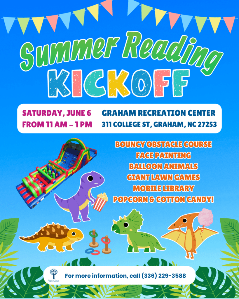 Alamance County libraries launch summer reading kickoff in Graham