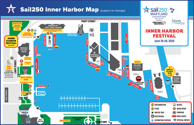 Sail 250 Maryland adds STEM zone at Inner Harbor