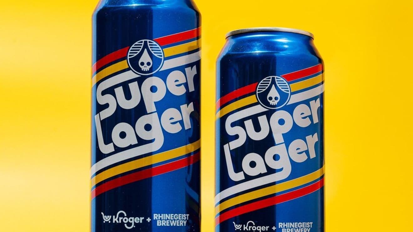 Rhinegeist and Kroger launch Super Lager for value-focused shoppers