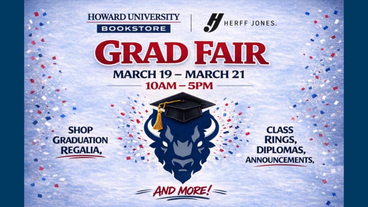 Howard University Grad Fair Offers Caps, Gowns, Frames, and More