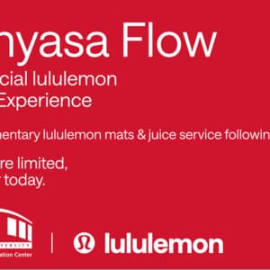 Boston University pairs yoga session with lululemon shop launch