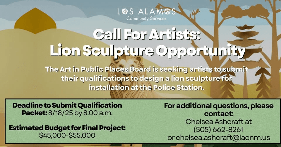 County Asks Residents to Vote on Bronze Lion Sculpture for Police Station