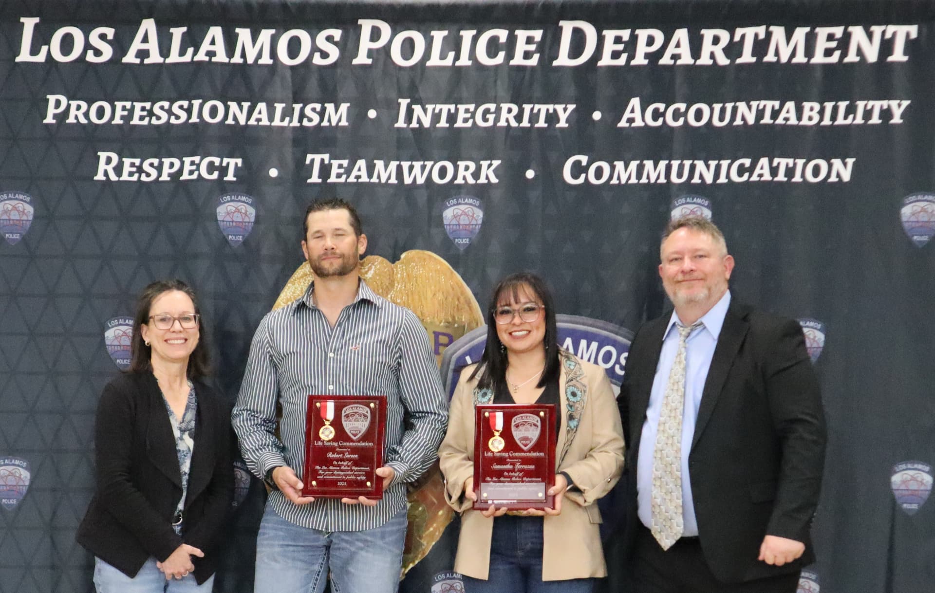 Los Alamos Police Department Honors Top Officers, Community Partners at 2025 Awards Banquet