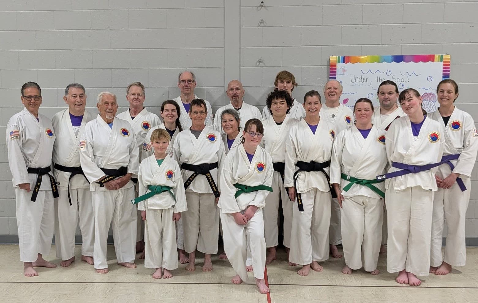 Los Alamos Tae Kwon Do students earn promotions in historic program