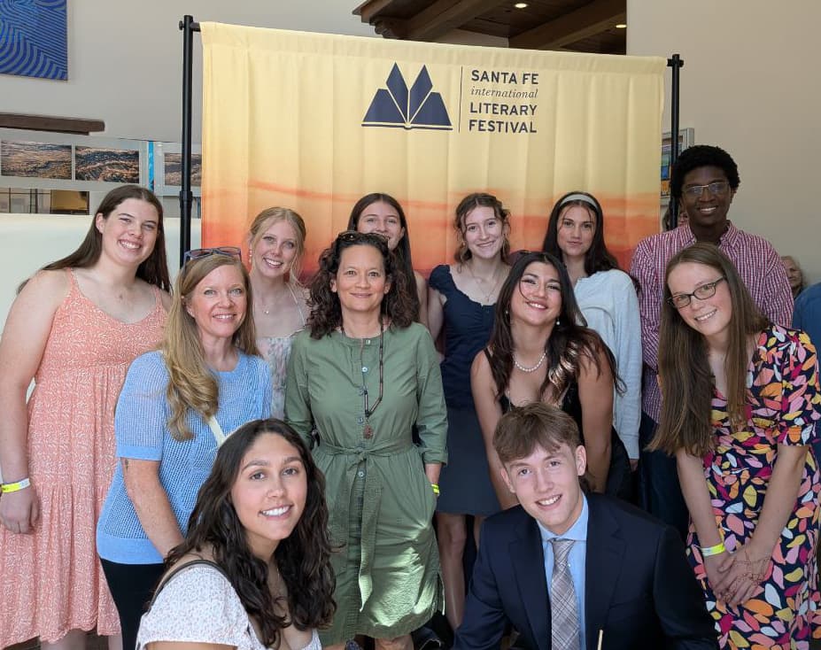 Los Alamos High AP literature students meet author Lauren Groff