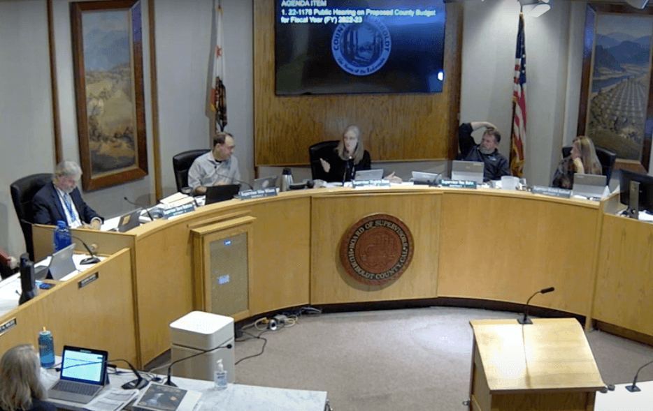 Humboldt Faces Structural Budget Gap, One Year of Cushion