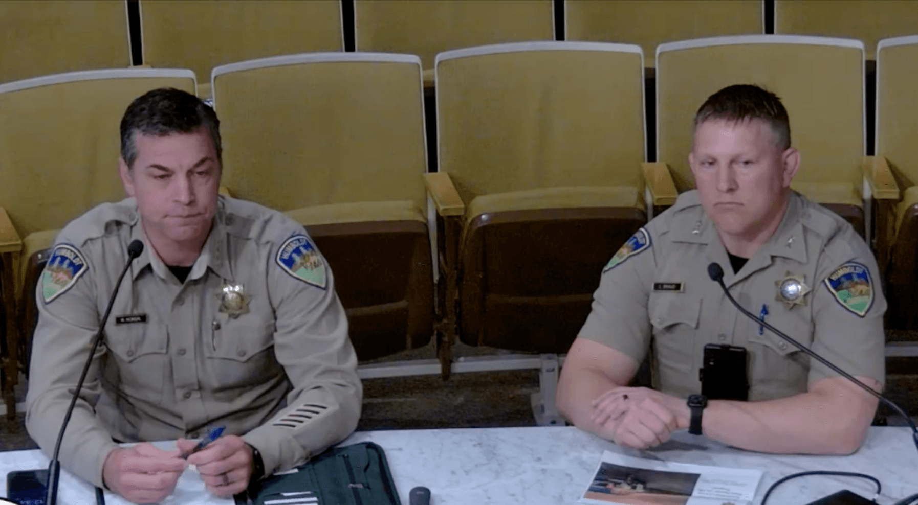 Humboldt County Sheriff Responds to 8 Calls on March 10