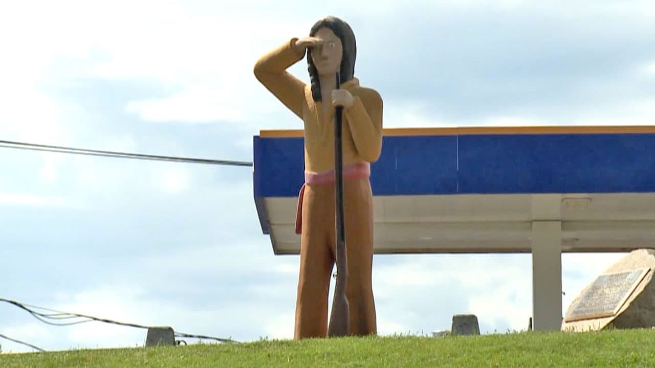 Beltrami County moves old Chief Bemidji statue into storage