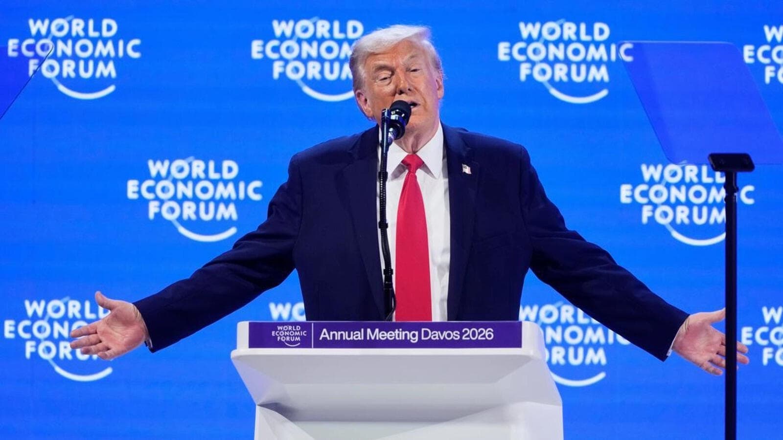 Trump halts Greenland tariffs after Davos meeting - framework agreed