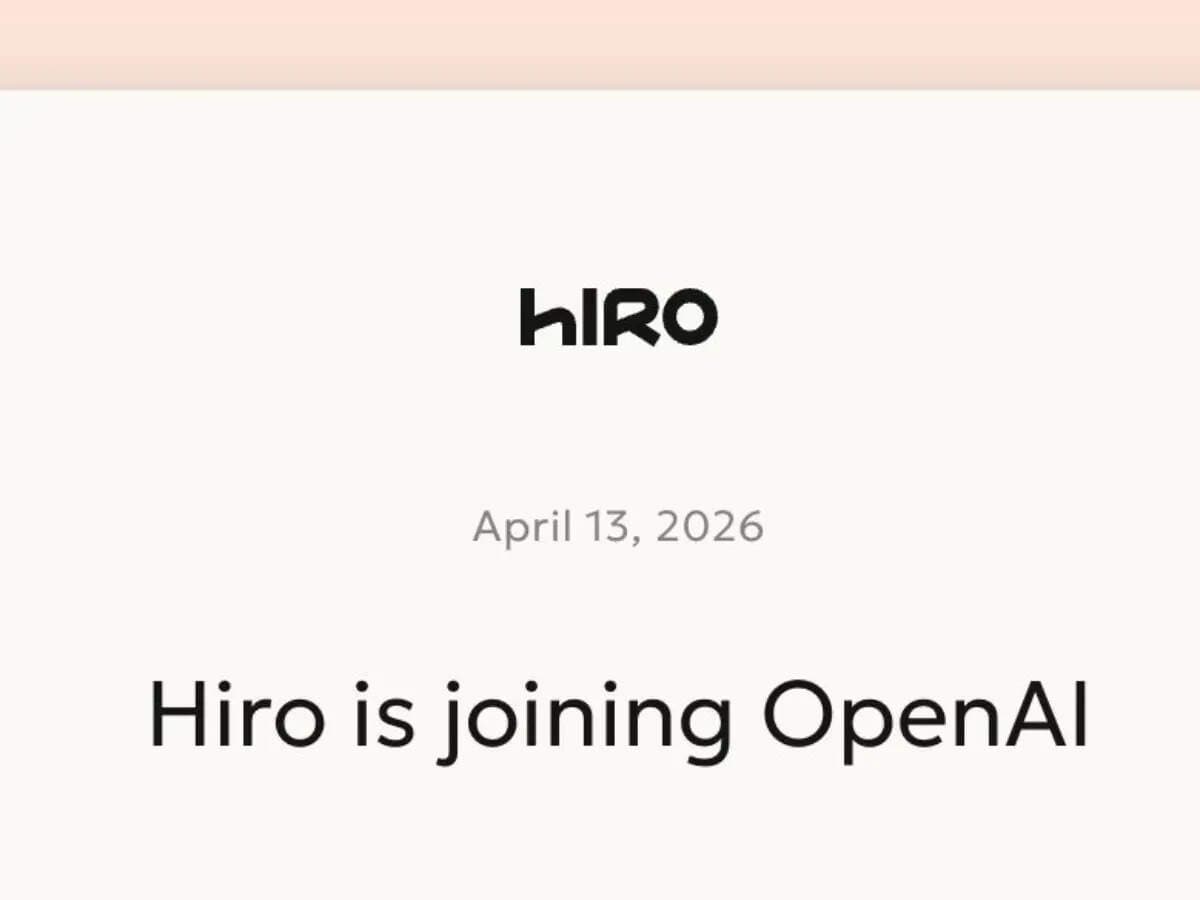 OpenAI acquires Hiro Finance, startup shuts down and joins company