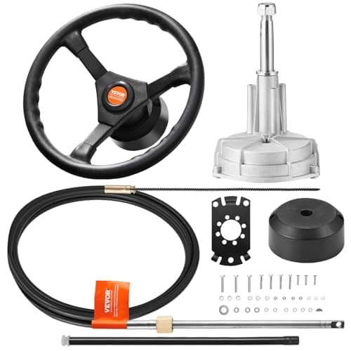 Best cable steering kits for smoother hands-free boat control