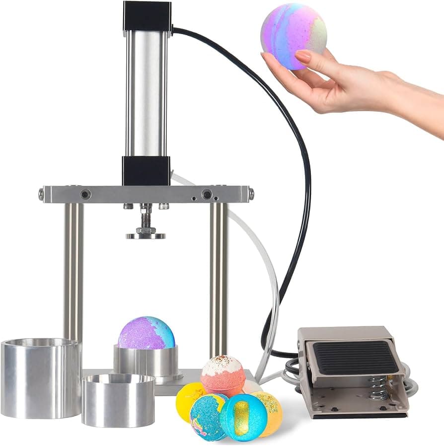 Best bath bomb press machines for small businesses and DIY makers