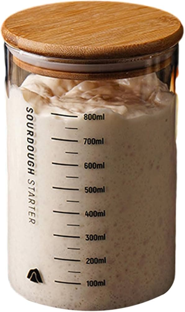 How the right jar can improve sourdough starter consistency