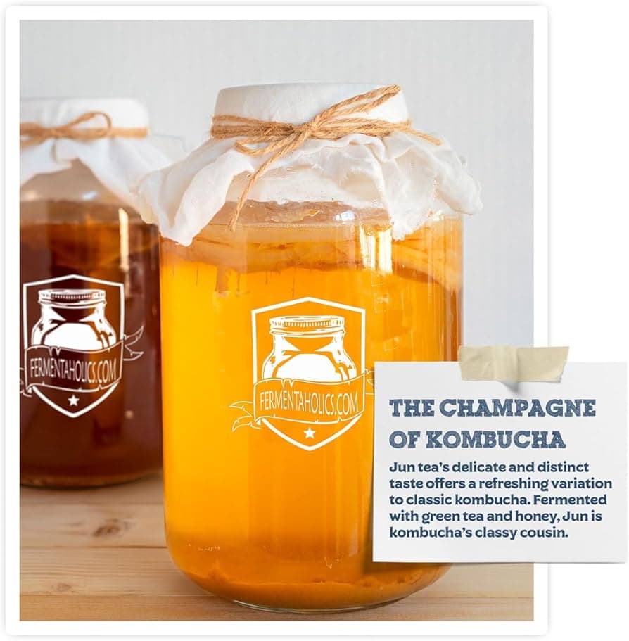 Jun tea offers a faster, lighter alternative to kombucha brewing