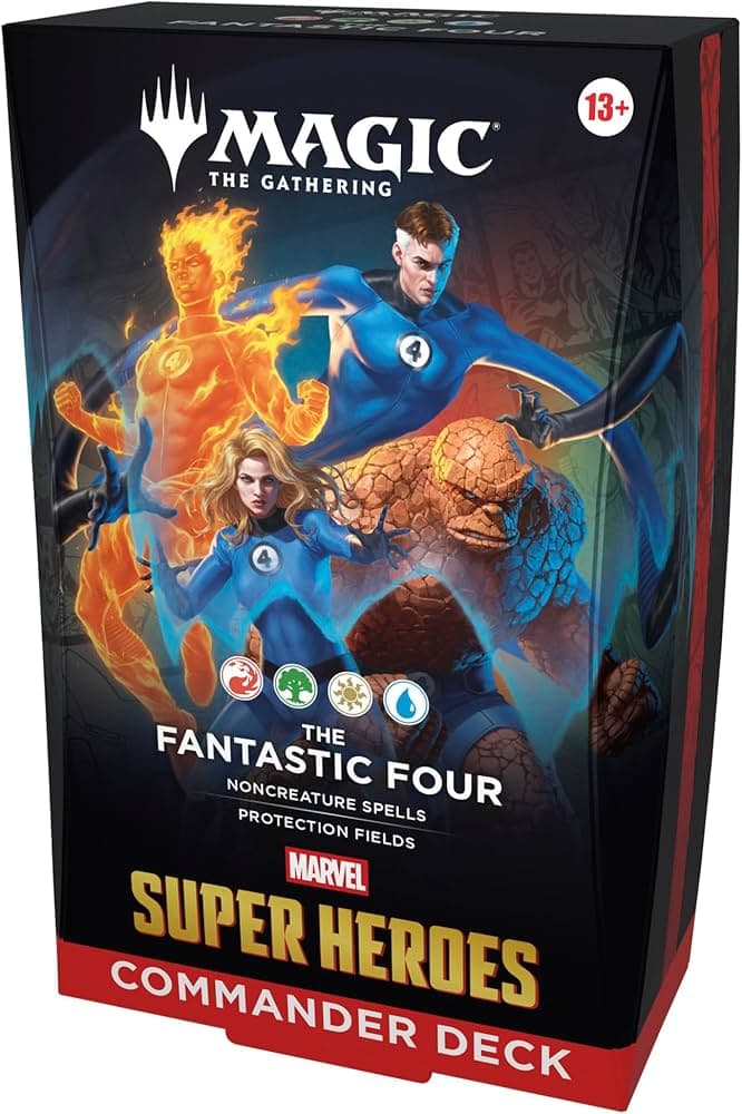 The Fantastic Four deck gives Commander players six legends to choose from
