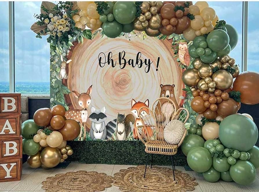5 Amazon forest baby shower decorations for a quick, neutral setup