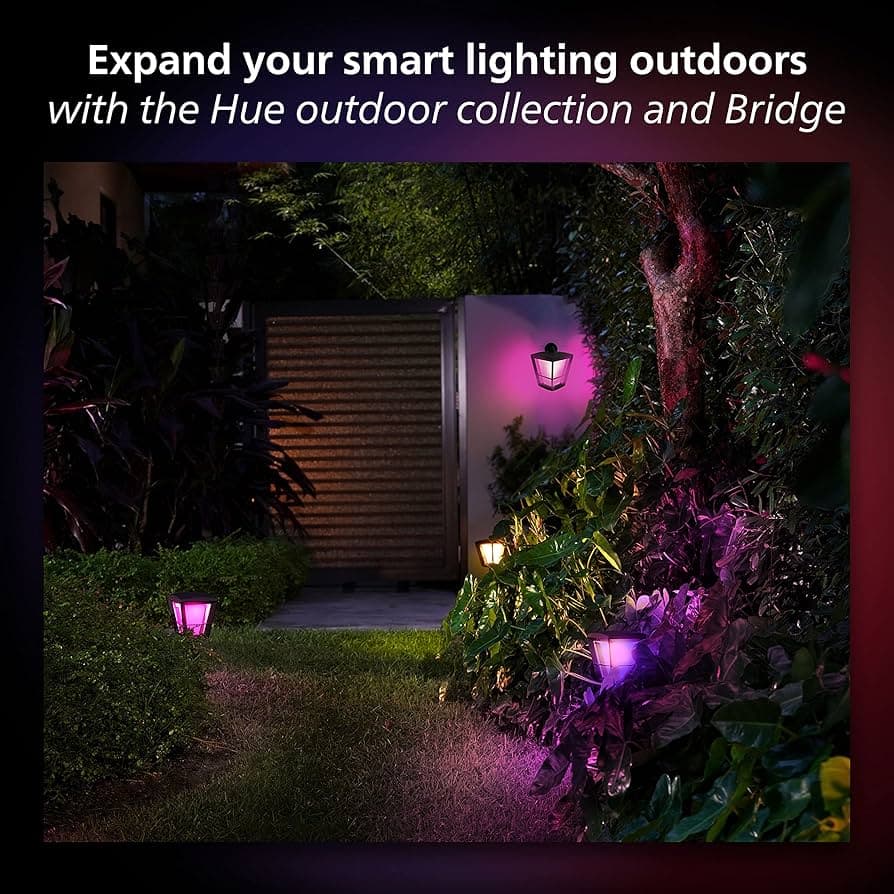 Outdoor smart lighting turns backyards into colorful, secure gathering spaces