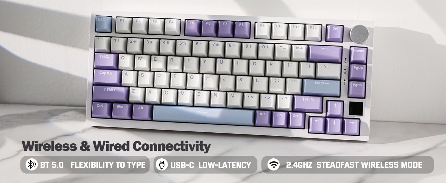 Epomaker Luma100 Brings Low-Profile 96% Layout in Aluminium Chassis