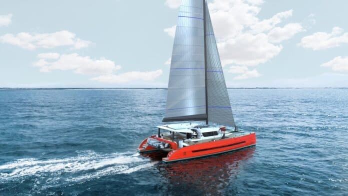 Wama and Odisea team up to build aluminium performance cruising cats