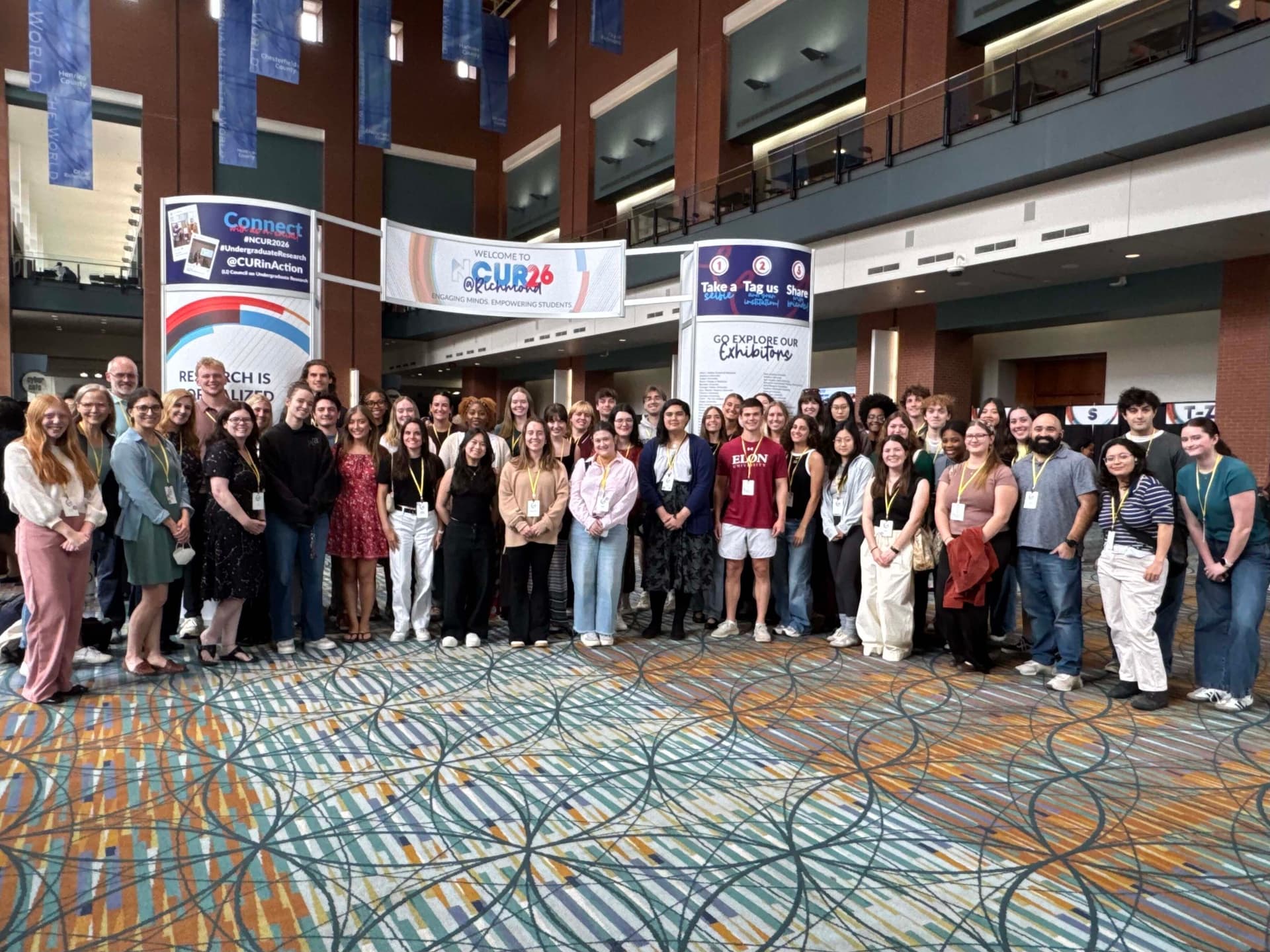 More than 50 Elon students present research at national conference