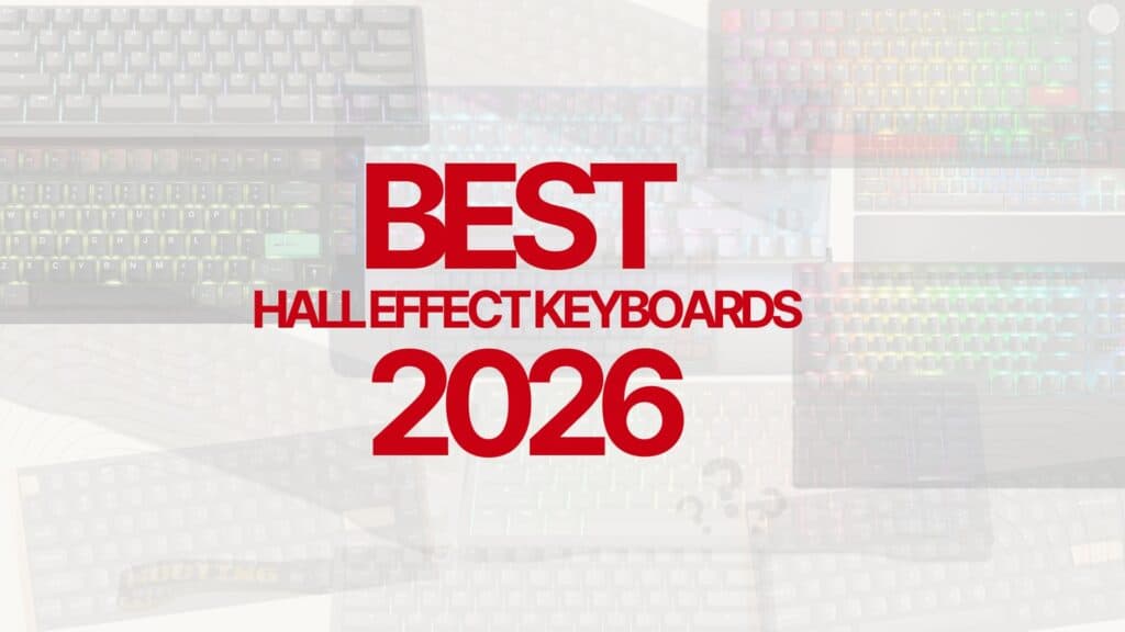 Hall effect keyboards dominate 2026 gaming, Wooting 80HE tops guide