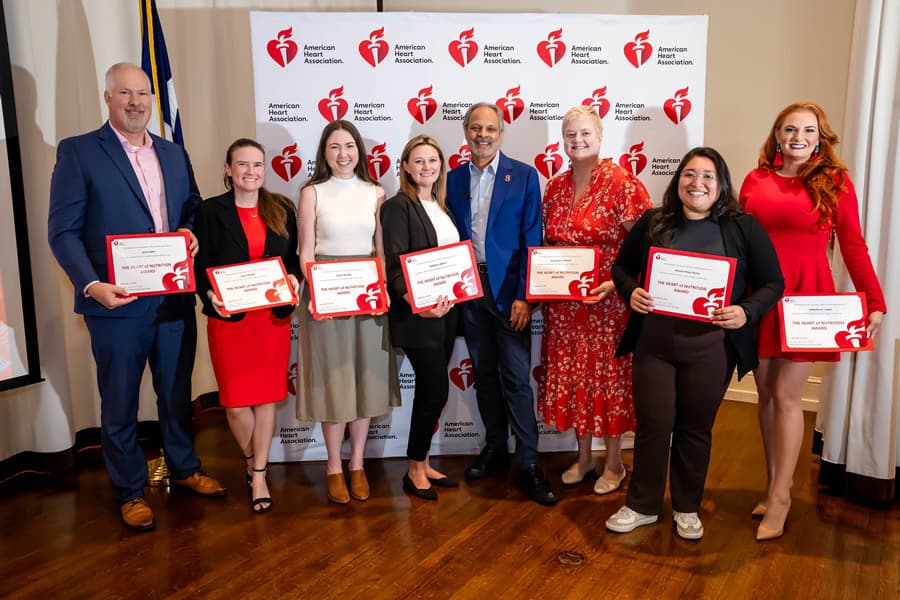 UTHealth Houston Student Food Pantries Earn American Heart Association Nutrition Award
