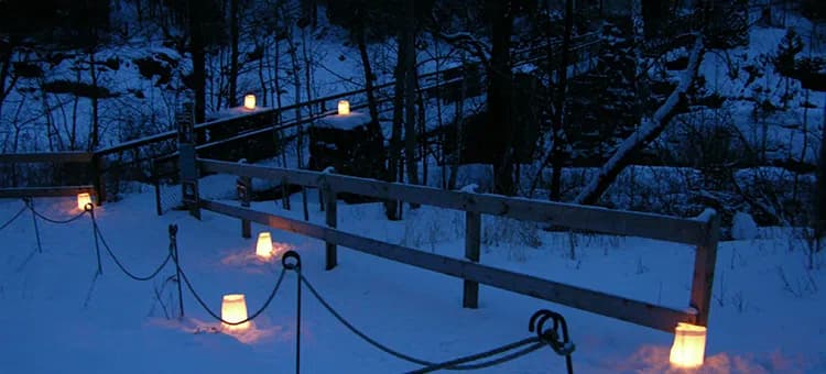 Glendalough State Park to Host Lantern-Lit Candlelight Walk on Valentine’s Day