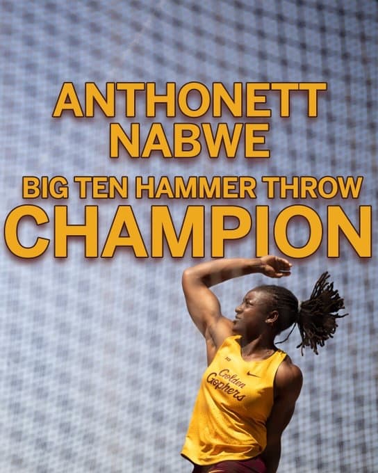 Former Jamestown standout Anthonett Nabwe heads to NCAA nationals