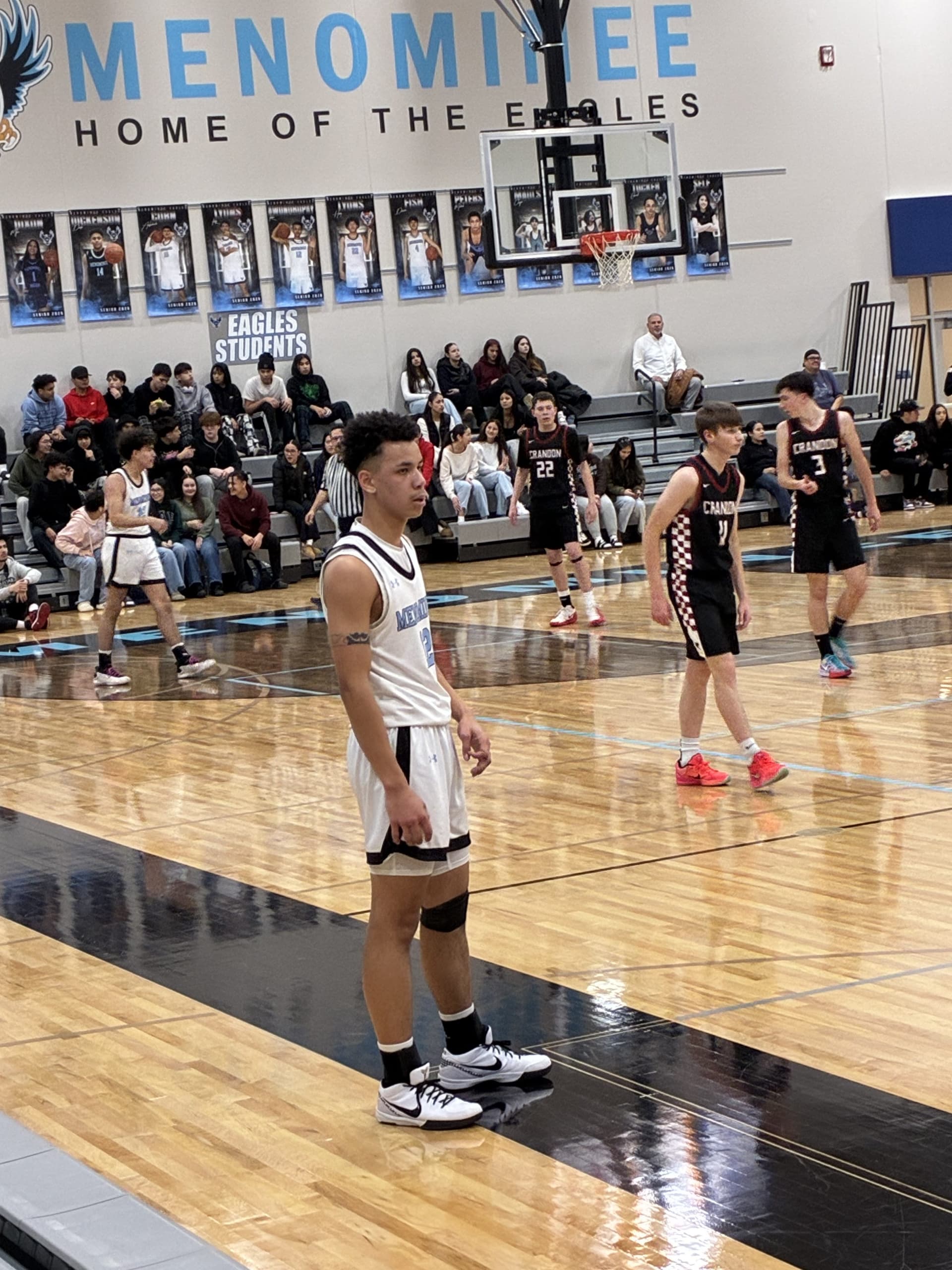 Kenew Awonohopay Scores 1,000th Point on Dunk as Eagles Force 13 Turnovers