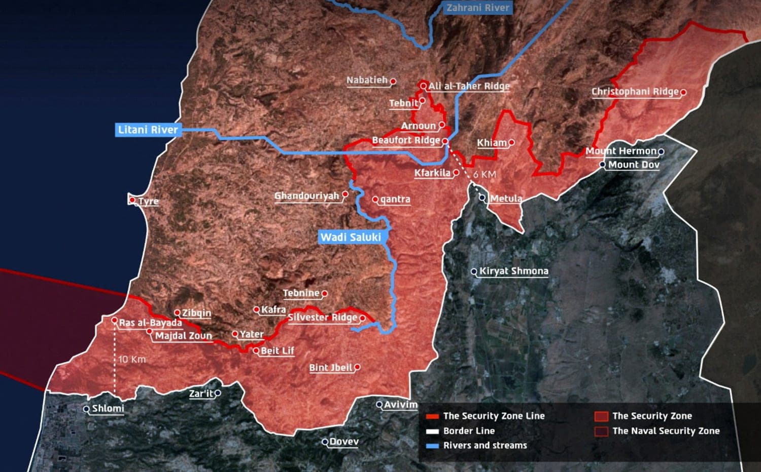 Israel expands control map in southern Lebanon, talks continue with US