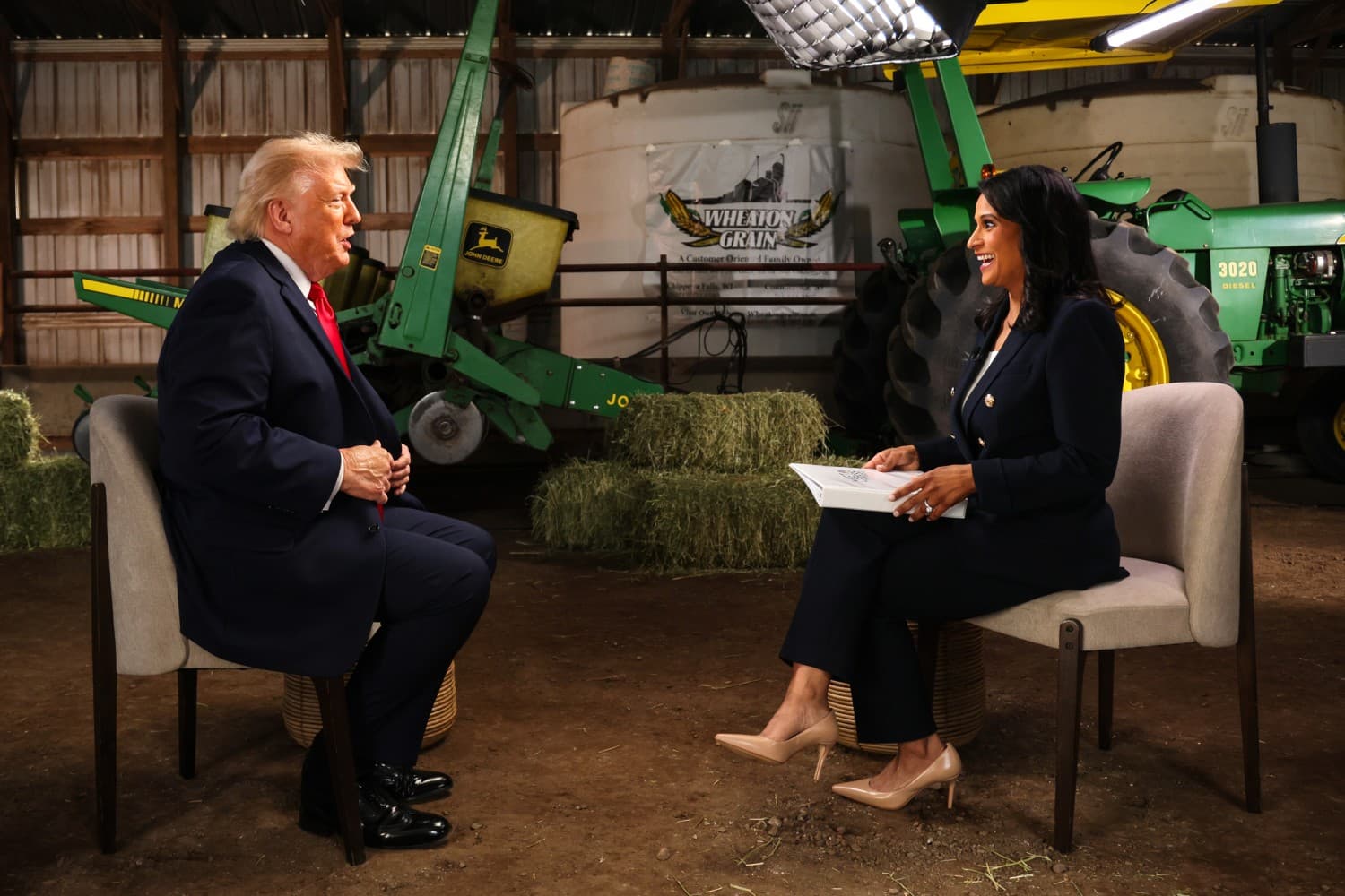 Trump storms out of Meet the Press after election-fraud clash