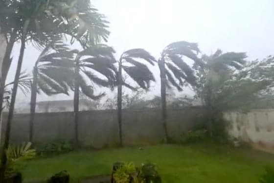 Super typhoon batters Saipan and Tinian, knocking out power and flooding islands