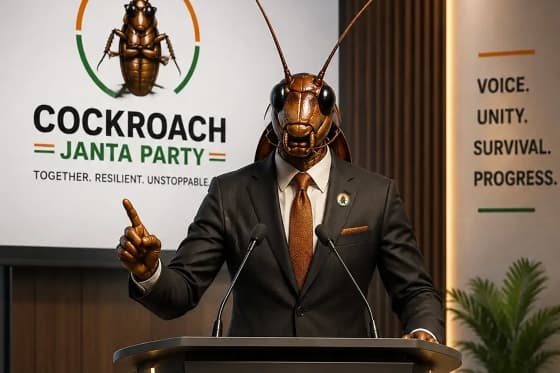 India blocks viral Cockroach Janta Party over national security concerns