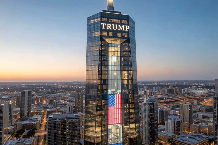 Trump Reveals Renderings of Proposed Presidential Library in Miami