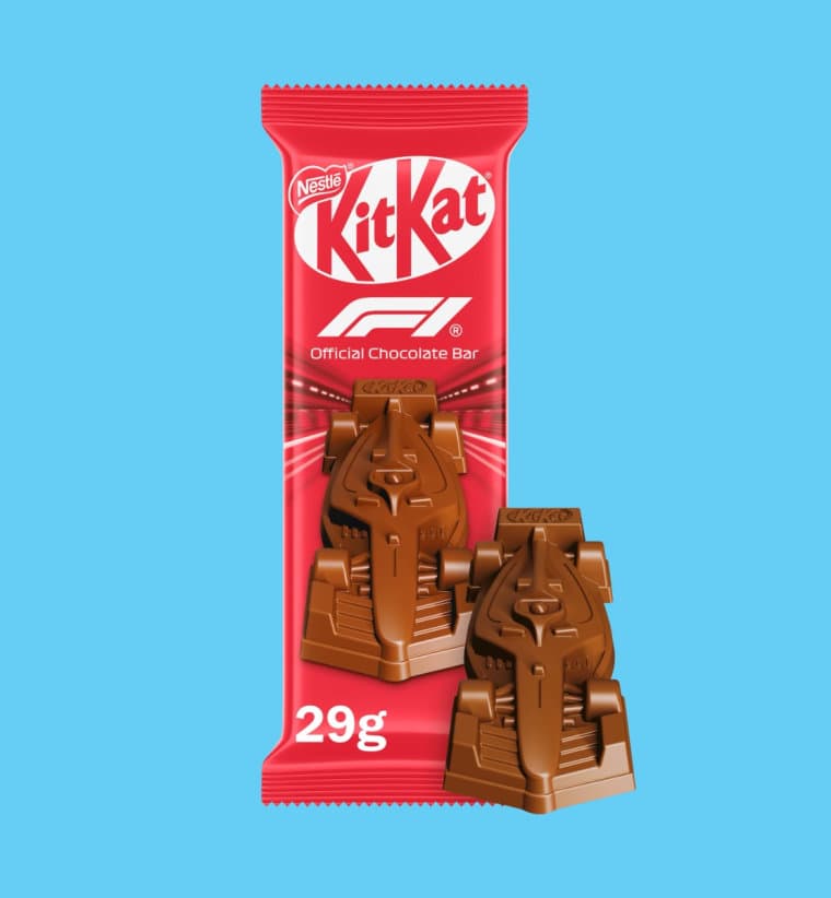 Nestlé Launches Online Tracker to Recover 413,793 Stolen F1 KitKats