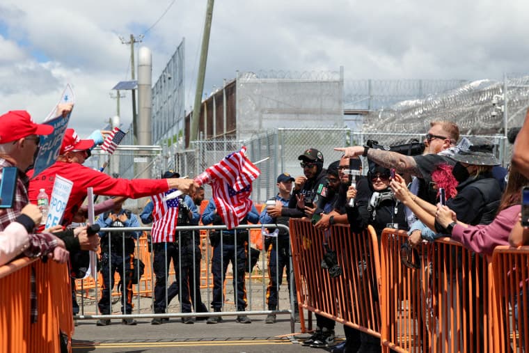 Newark imposes curfew near ICE detention facility after protests