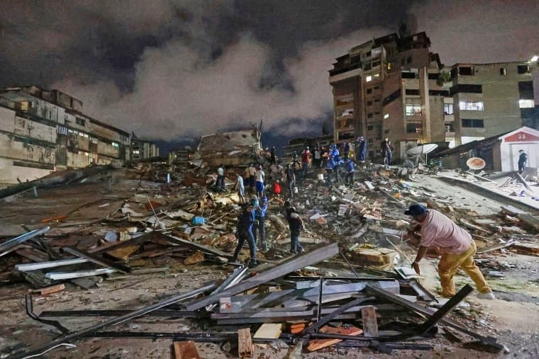 Powerful quakes strike Venezuela, causing death and widespread destruction