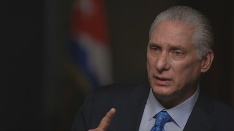 Díaz-Canel Vows No Resignation, Blames US Embargo for Cuba's Crisis